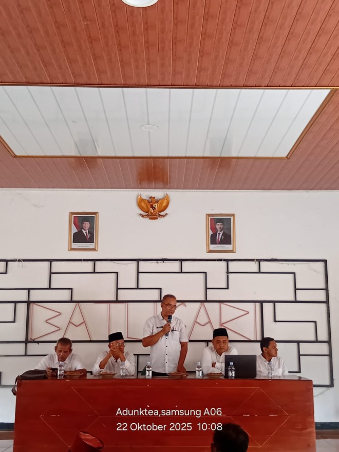Dispemdes kab subang lakukan sosialisasi PAW di Desa Batusari